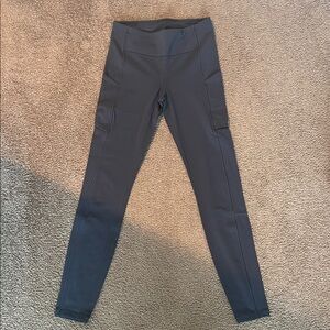 Lululemon Gray High-Waisted Leggings